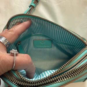 Nanette Lepore Turquoise Crossbody Bag